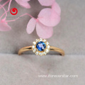 18K Gold Plated Round Finger Ring